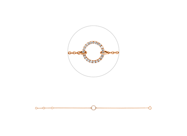 Brogle Classic diamond bracelet