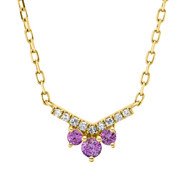 Brogle Classic Kette mit Saphiranhänger Brogle Classic Kette mit Saphiranhänger