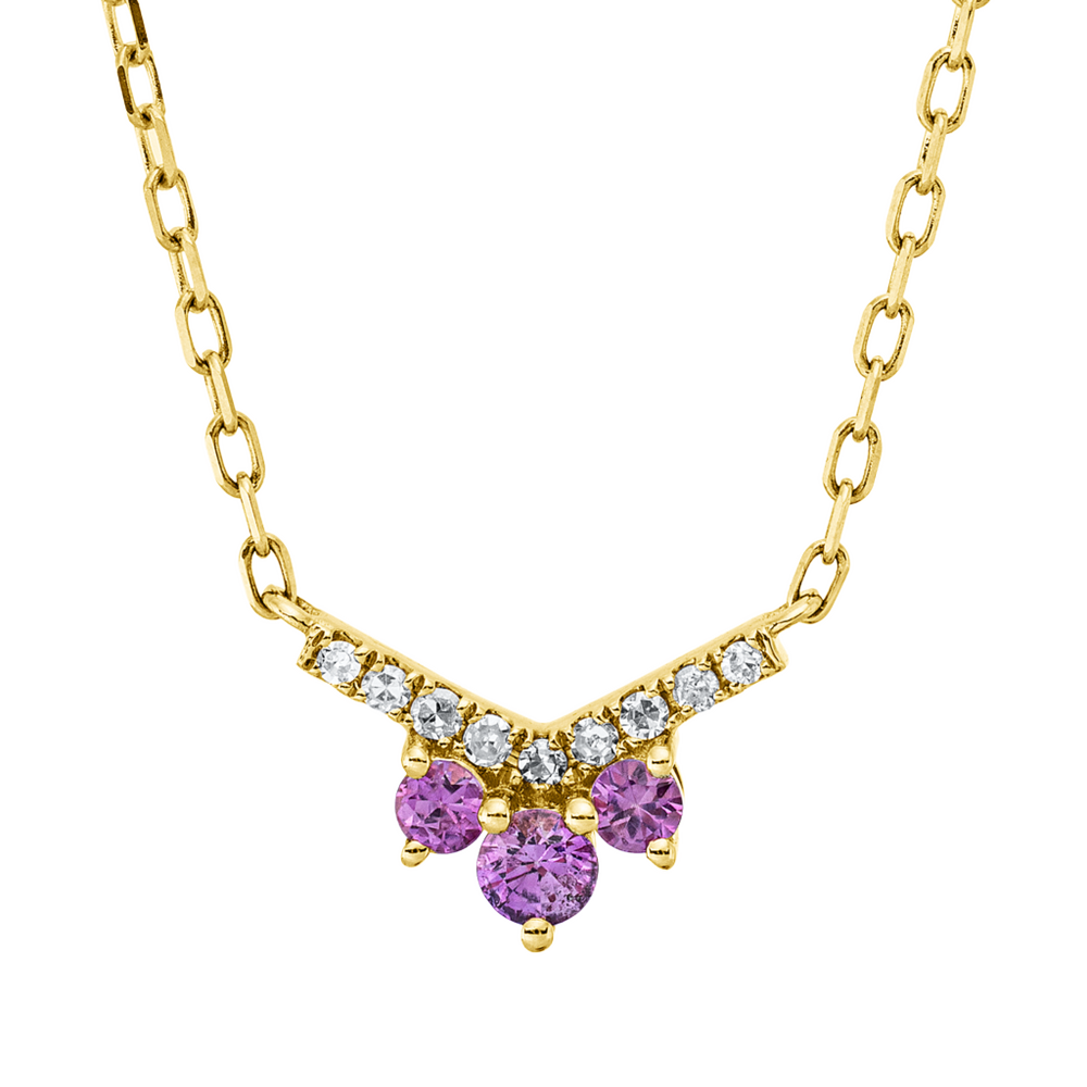 Brogle Classic Kette mit Saphiranhänger Brogle Classic Kette mit Saphiranhänger