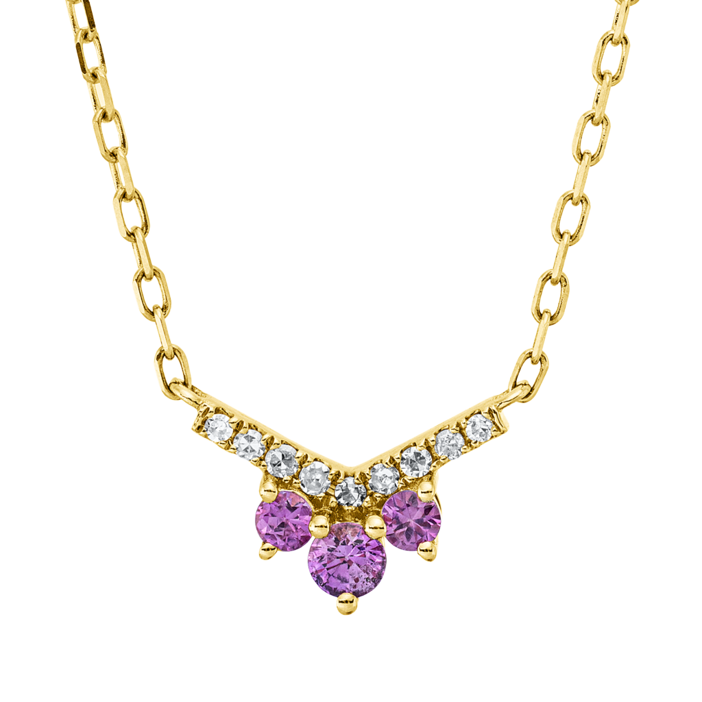 Brogle Classic Kette mit Saphiranhänger Brogle Classic Kette mit Saphiranhänger