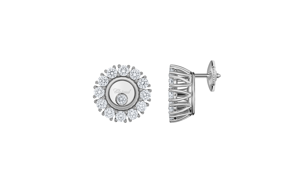 Chopard Happy Diamonds Icons Round stud earrings