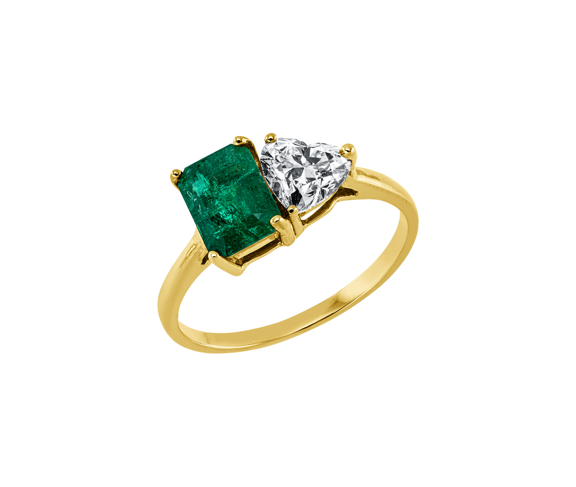 Brogle Classic emerald ring Brogle Classic emerald ring