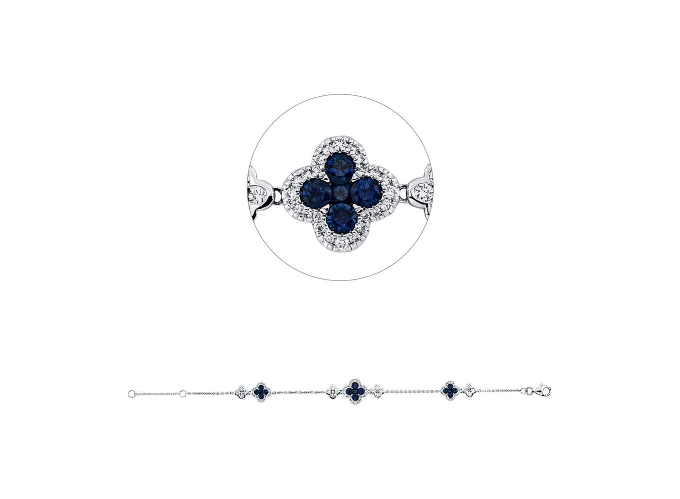 Brogle Selection sapphire bracelet Brogle Selection sapphire bracelet