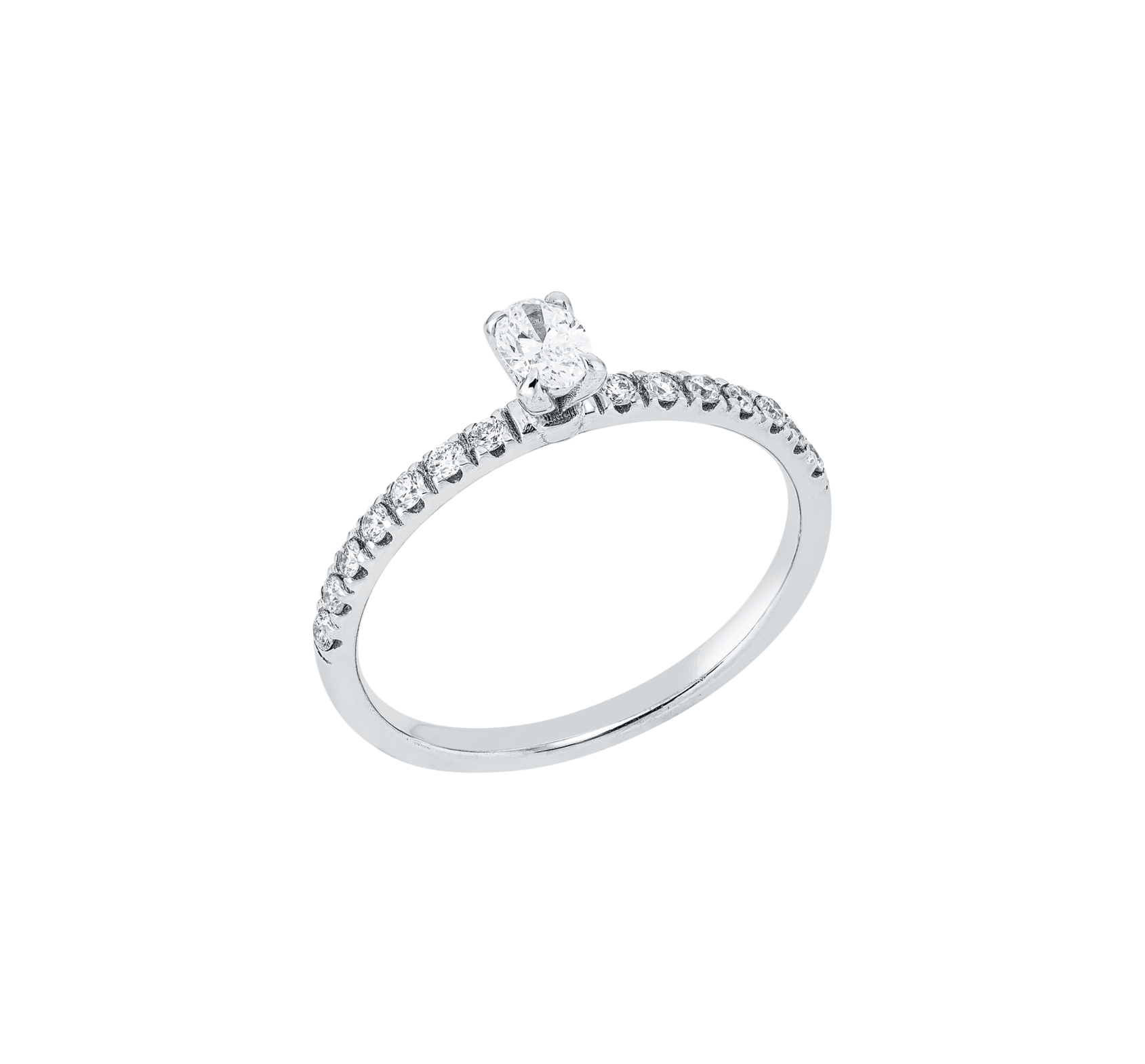 Brogle Classic solitaire ring Brogle Classic solitaire ring