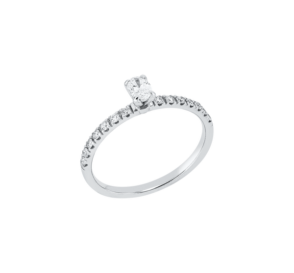 Brogle Classic solitaire ring Brogle Classic solitaire ring
