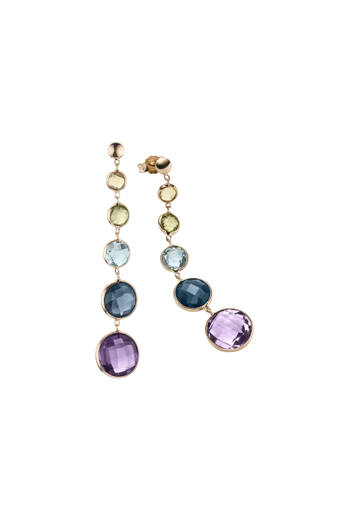 Brogle Classic Farbsteinohrhänger Brogle Classic Farbsteinohrhänger