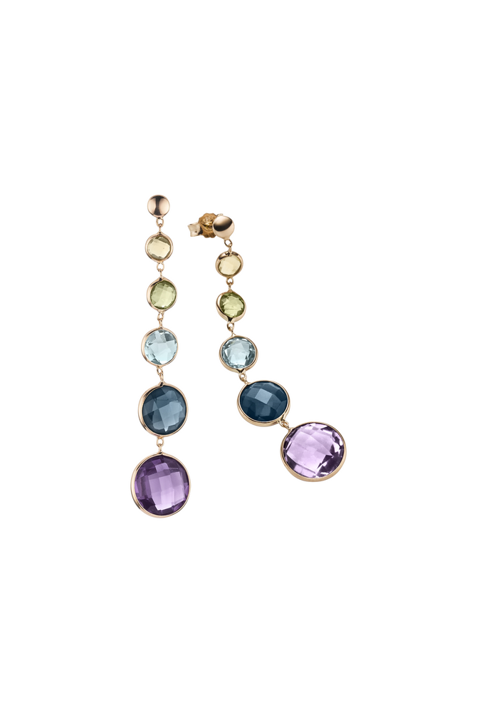 Brogle Classic Farbsteinohrhänger Brogle Classic Farbsteinohrhänger