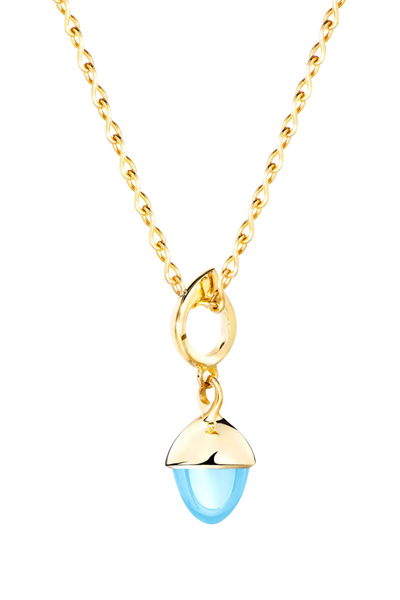 Tamara Comolli Mikado Flamenco Sky Topaz Pendant