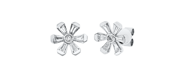 Brogle Classic diamond stud earrings