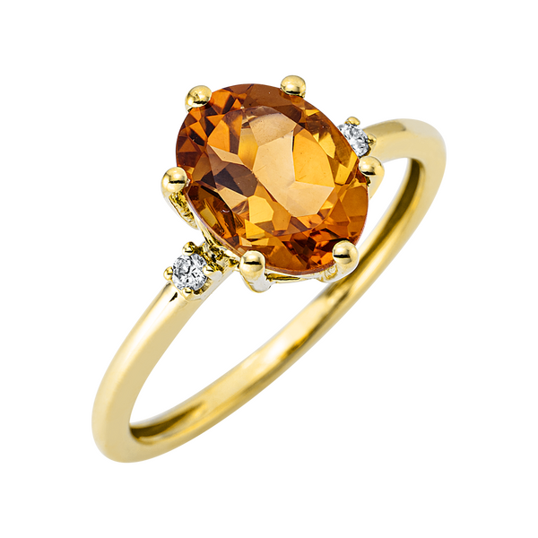 Brogle Selection Felicity citrine ring