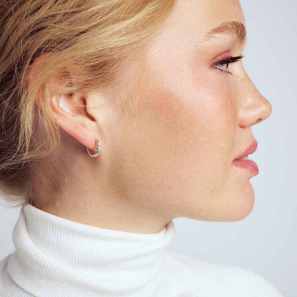 SIF Jakobs Sarzana Uno hoop earrings