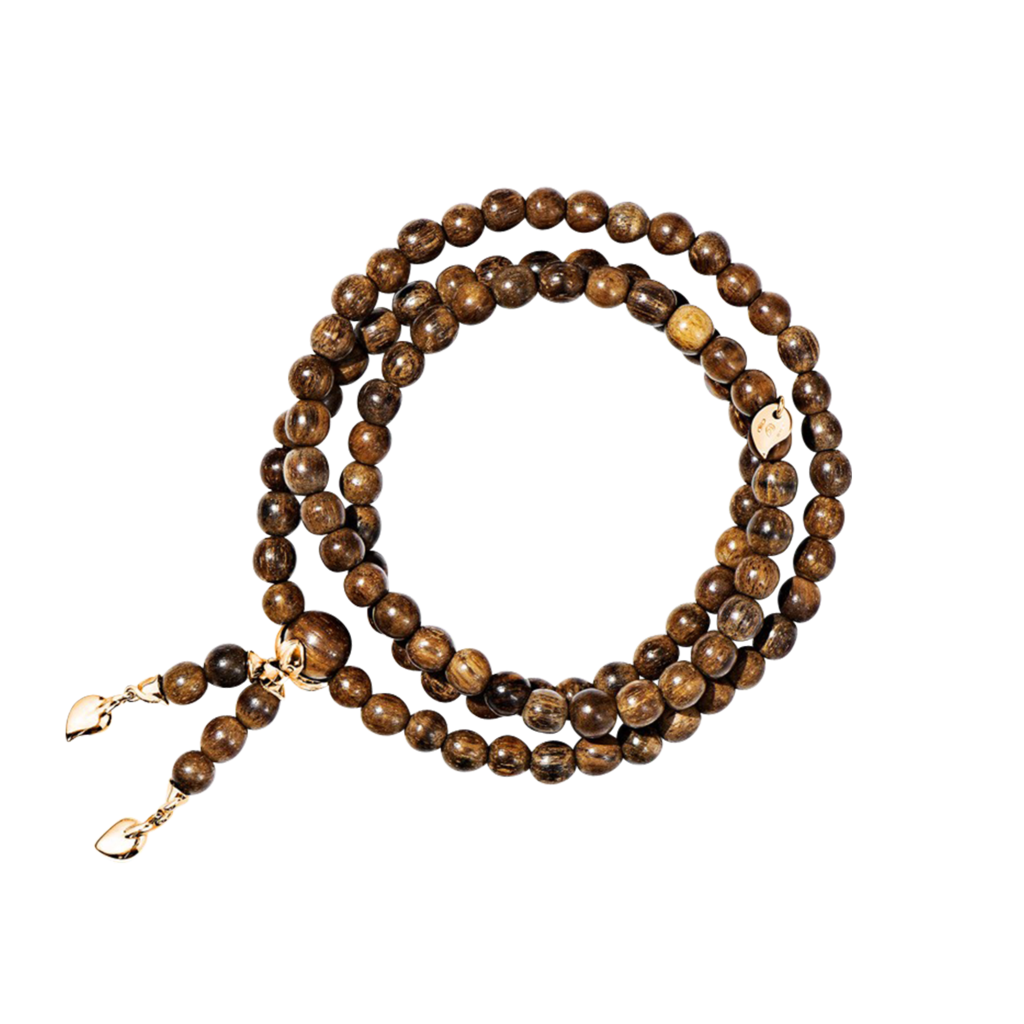 Tamara Comolli India Snakewood Plain Snakewood-Armband und Halskette Tamara Comolli India Snakewood Plain Snakewood-Armband und Halskette