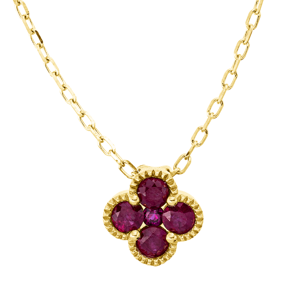 Brogle Classic Kette mit Rubinanhänger Brogle Classic Kette mit Rubinanhänger