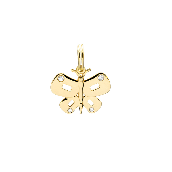 Mattioli Puzzle Charms Butterfly Pendant