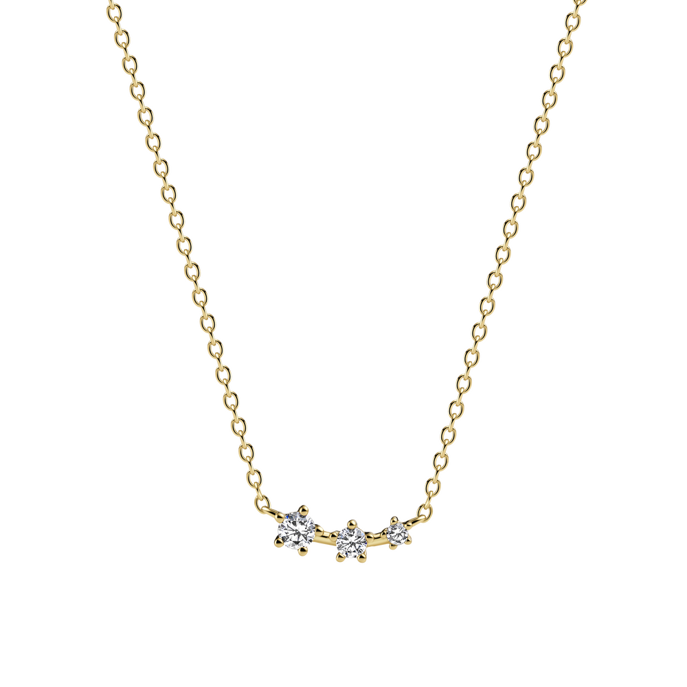 18 carat gold plated silver