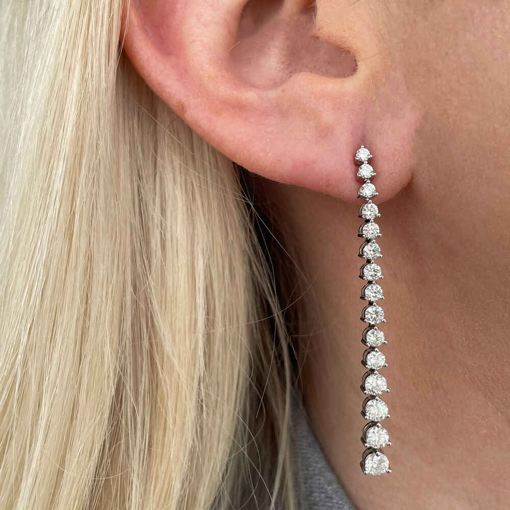 Brogle Selection Eternity diamond earrings