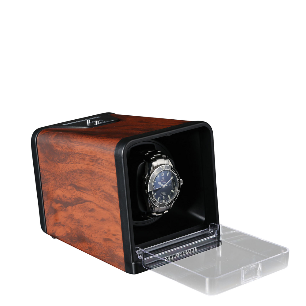 Designhütte Watch winder Urban - burl wood