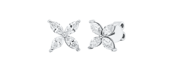 Brogle Classic diamond stud earrings