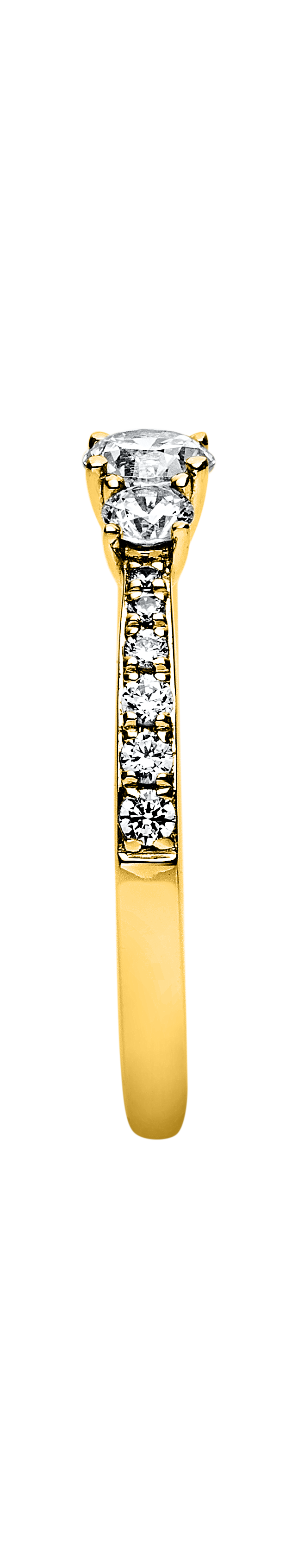 Brogle Solitaire Ring Trio Brogle Solitaire Ring Trio