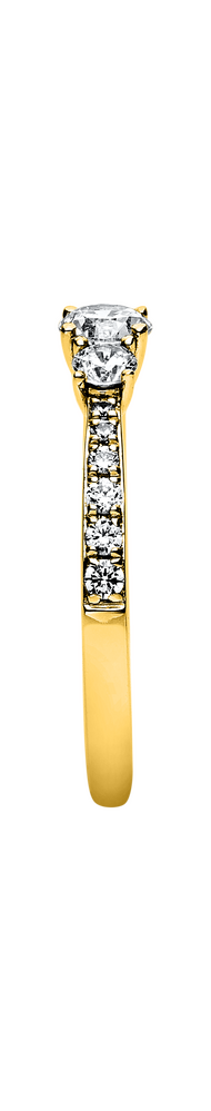 Brogle Solitaire Ring Trio Brogle Solitaire Ring Trio
