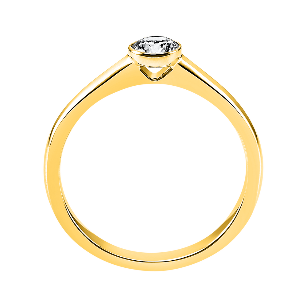 Brogle Selection solitaire ring Sophie up to 0.5 carat