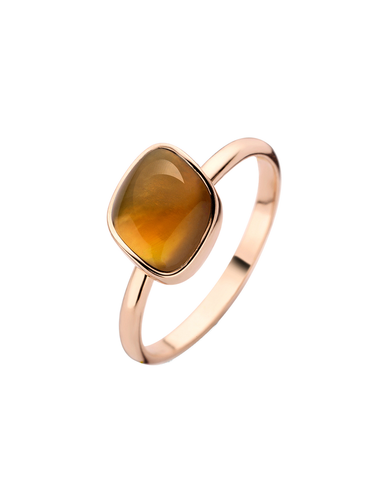 Bigli Mini Chloe Madeira Citrin Ring