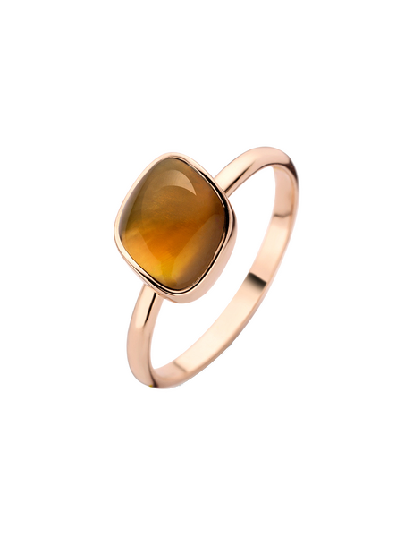 Bigli Mini Chloe Madeira Citrin Ring
