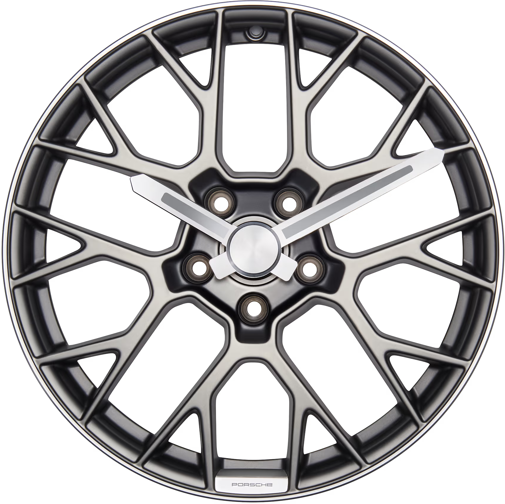 Porsche Design 911 Wheel-Shaped Wall Clock