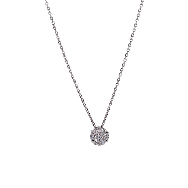 Brogle Classic necklace with diamond pendant Brogle Classic necklace with diamond pendant