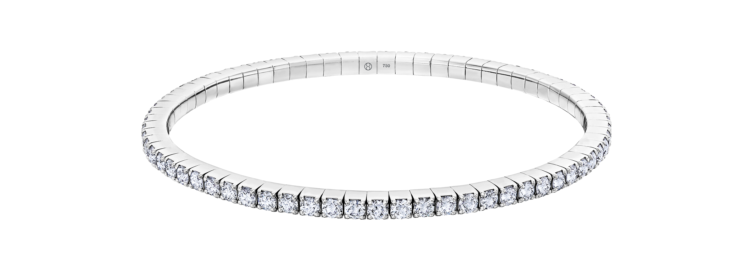 Brogle Selection flexible tennis bracelet Brogle Selection flexible tennis bracelet