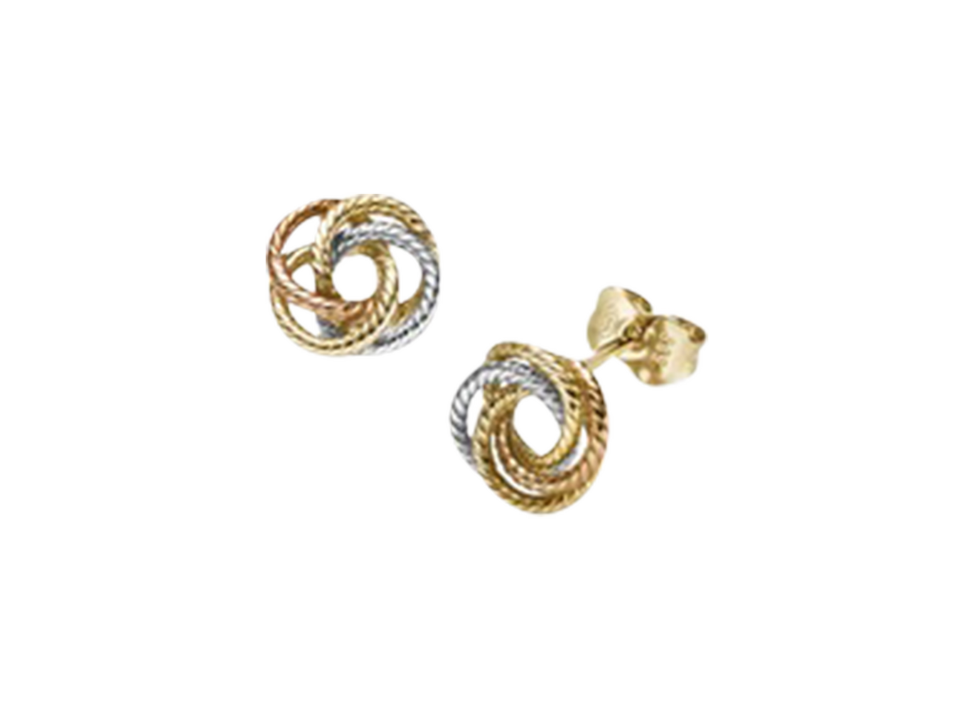 Brogle Classic Bicolor Goldohrstecker Brogle Classic Bicolor Goldohrstecker