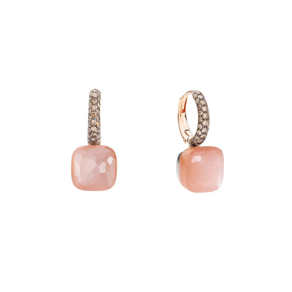 Pomellato Nudo moonstone earrings