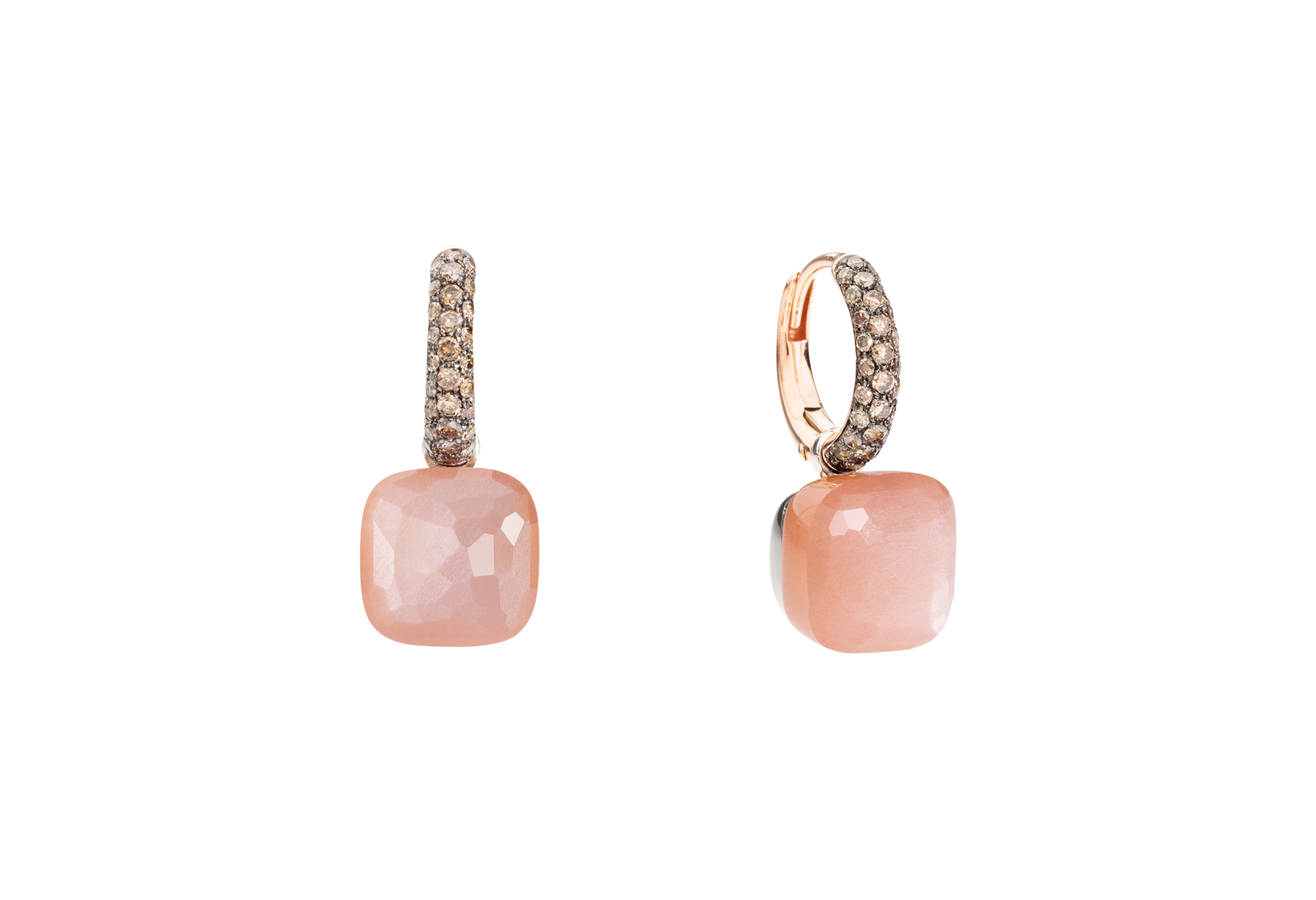 Pomellato Nudo moonstone earrings Pomellato Nudo moonstone earrings