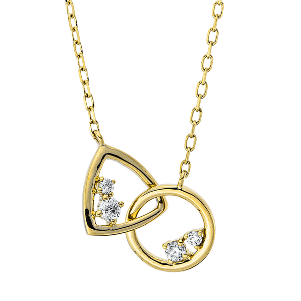 Brogle Classic Kette mit Diamantanhänger