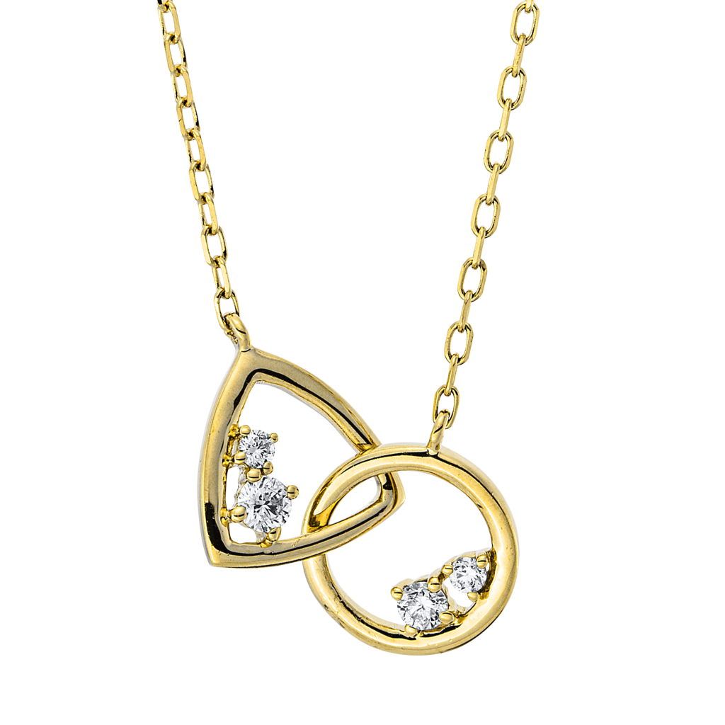 Brogle Classic Kette mit Diamantanhänger Brogle Classic Kette mit Diamantanhänger