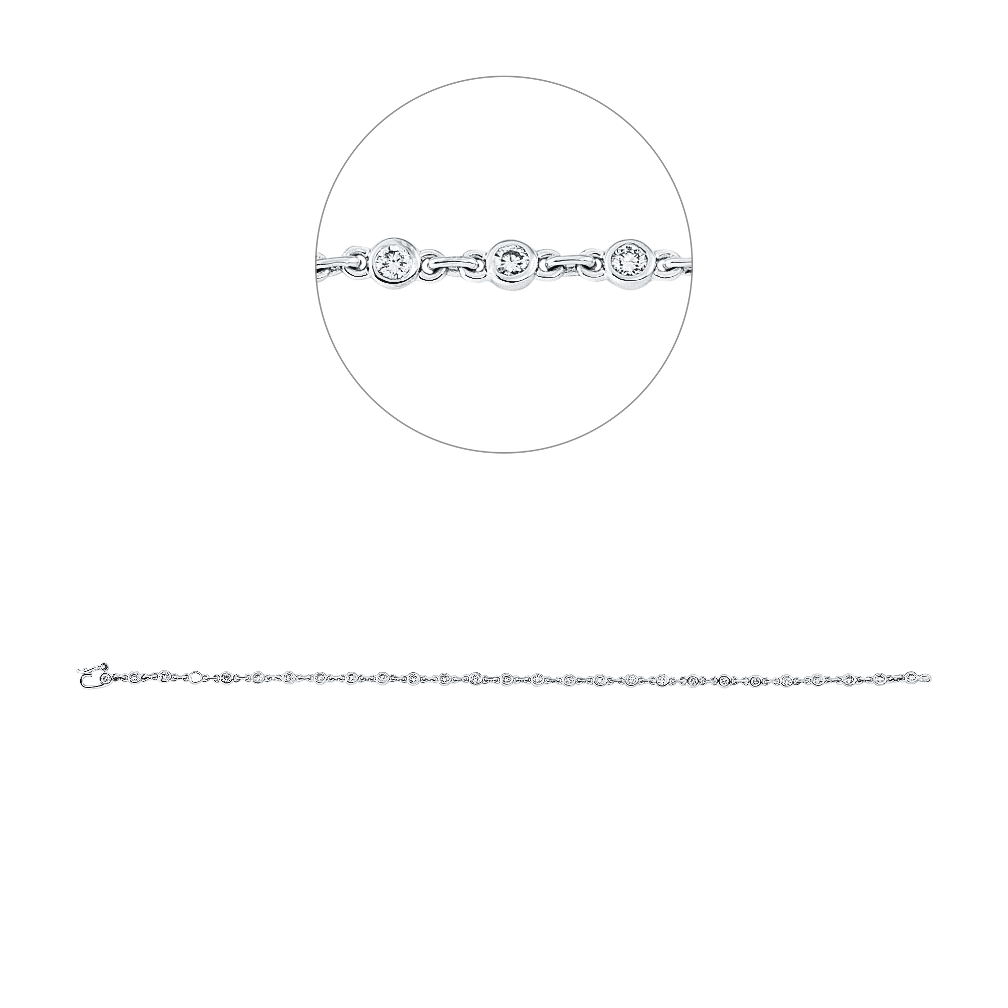 Brogle Classic Diamantarmband