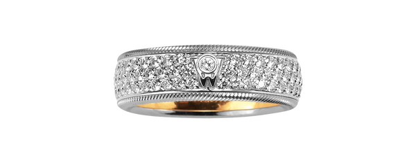 Wellendorff Sparkling Stars In A Clear II Ring