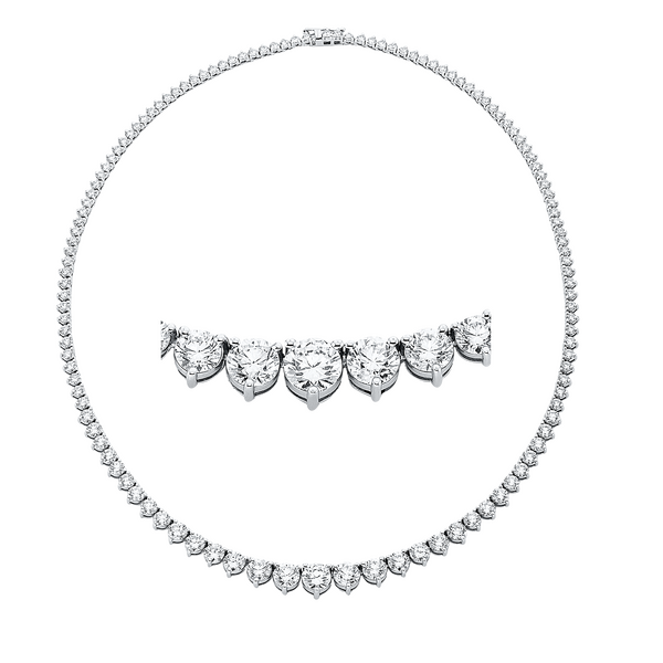 Brogle Selection tennis necklace Brogle Selection tennis necklace