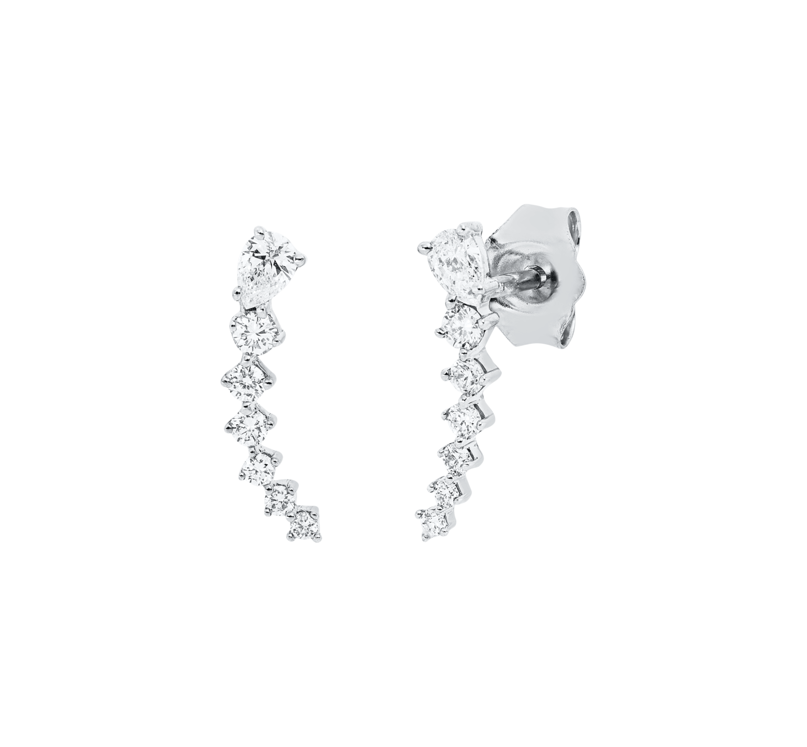 Brogle Classic diamond stud earrings