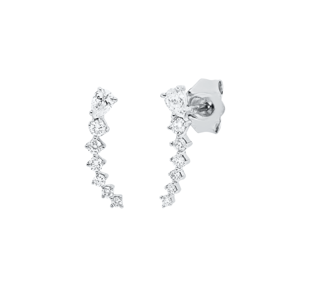 Brogle Classic diamond stud earrings Brogle Classic diamond stud earrings