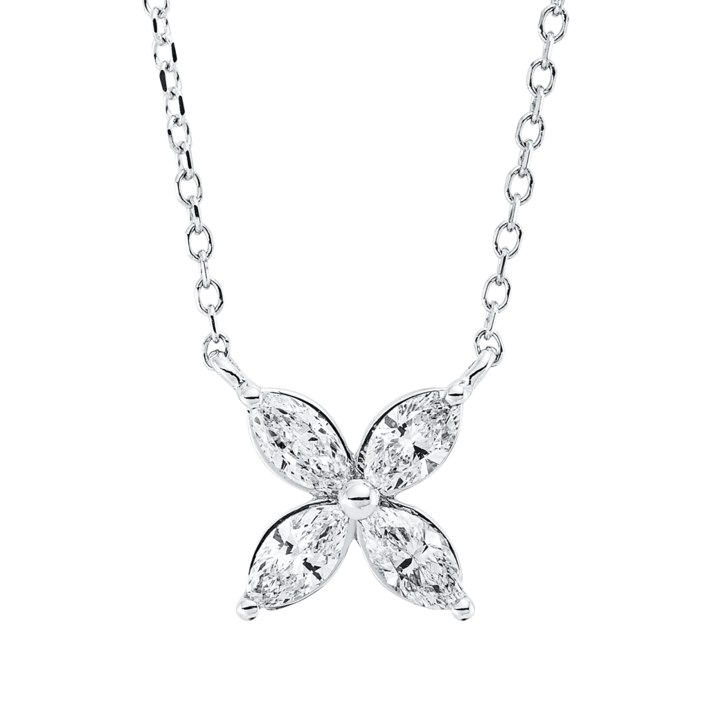 Brogle Classic necklace with diamond pendant Brogle Classic necklace with diamond pendant