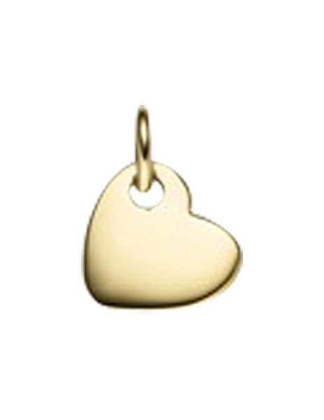 Brogle Classic heart pendant in gold Brogle Classic heart pendant in gold