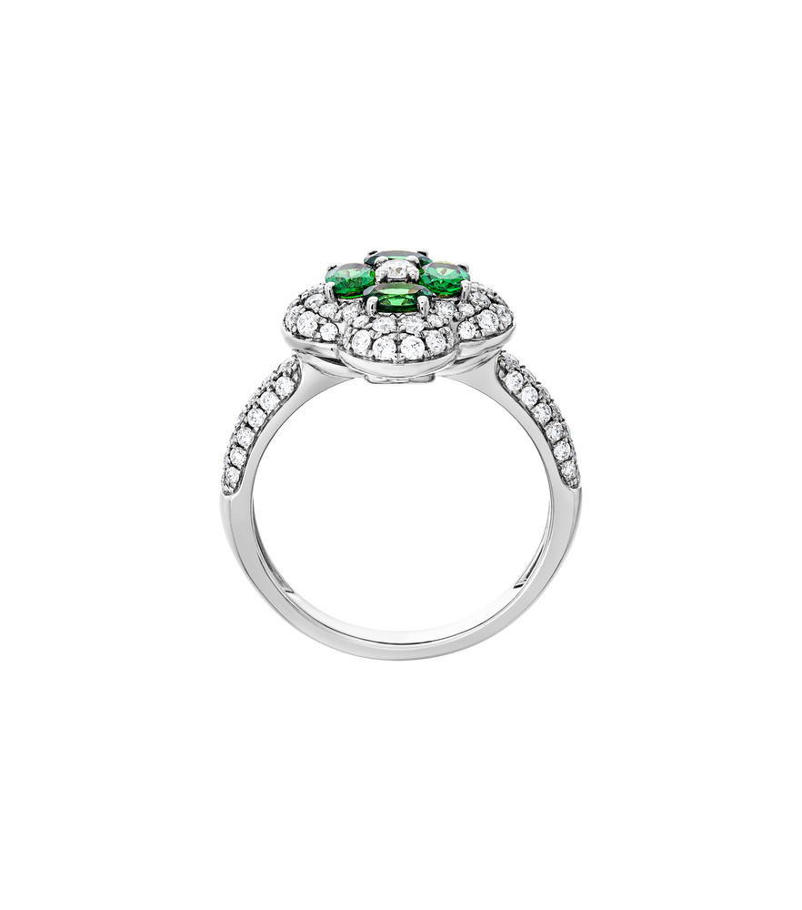 Brogle Classic emerald ring