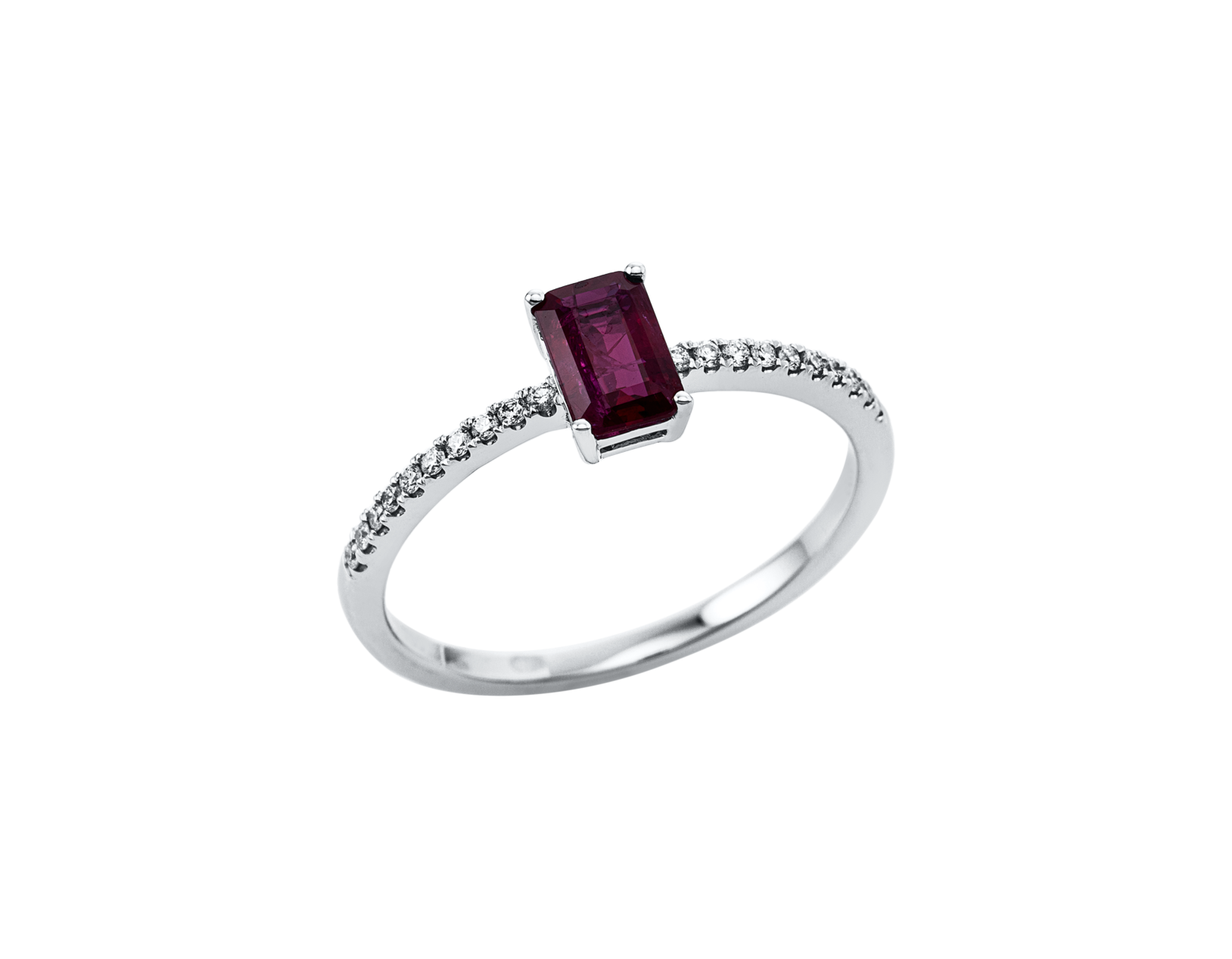Brogle Classic ruby ring