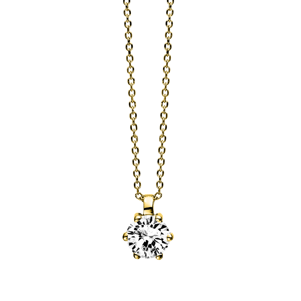 Brogle solitaire necklace Marie from 0.7 carat Brogle solitaire necklace Marie from 0.7 carat