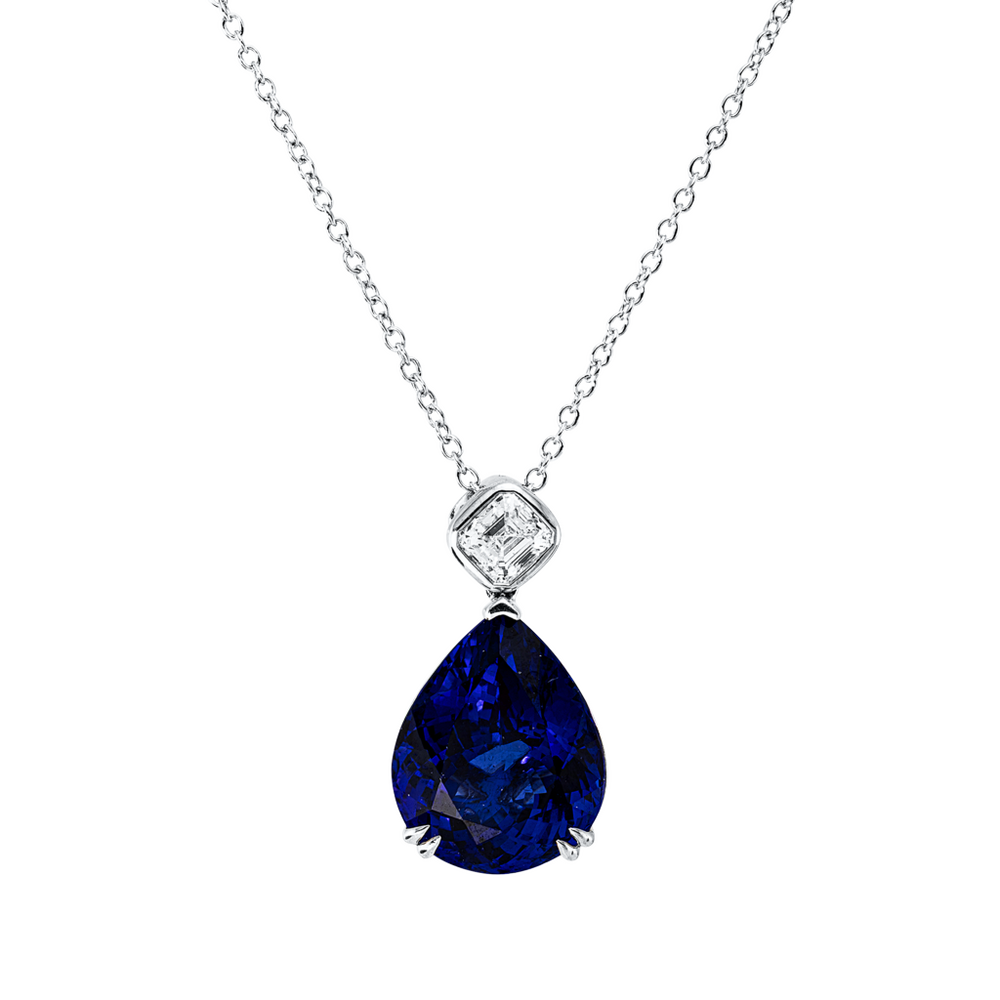 Brogle Selection Kette mit Tansanitanhänger