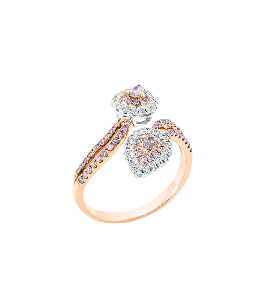 Brogle Classic Bicolor Diamond Ring