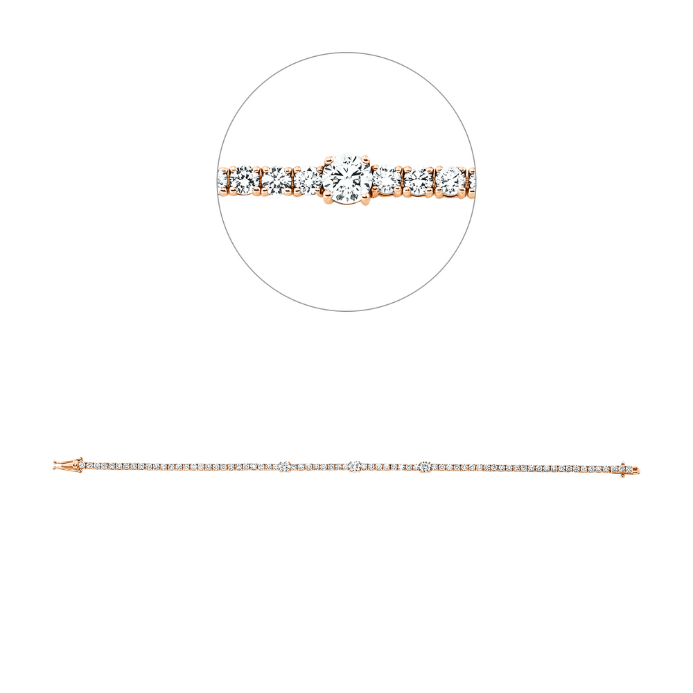 Brogle Selection Eternity tennis bracelet