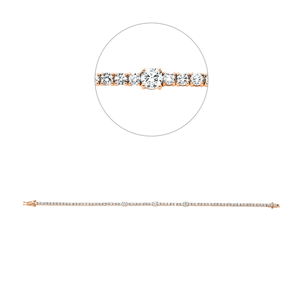 Brogle Selection tennis bracelet Brogle Selection tennis bracelet