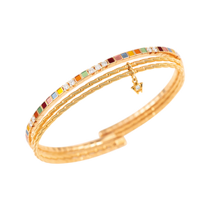 Wellendorff EMBRACE ME. Rainbow bracelet